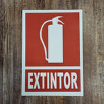 Carteles / Señalética  10x15cms PVC (pack 5 un)