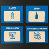 Carteles / Señalética 15x20cms PVC (pack 5 un)