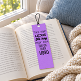 Marcadores de libros impresión ambas caras