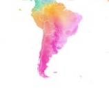 Mapa del Mundo Ilustrado a Colores
