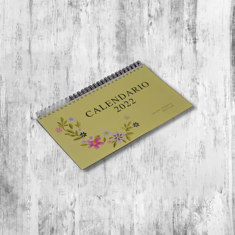Calendario Colgante con termolaminación, impresión dos meses por hoja