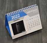 Calendarios de mesa, impresión a color, tamaño 12x15 cms.