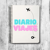 Cuadernos con tapa plástica, impresión hojas cuadriculadas