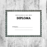 Diplomas impresión a color, tamaño Oficio