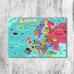 Mapa de Europa Dibujo
