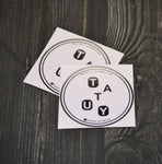 Stickers autoadhesivos de papel