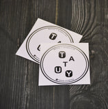 Stickers autoadhesivos de papel